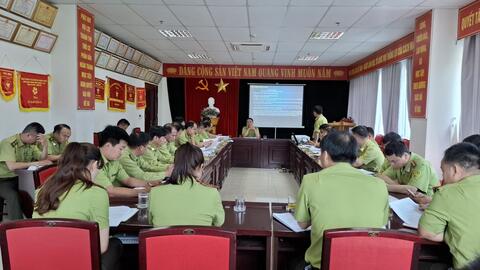 Hội nghị Sơ kết kết quả hoạt động của lực lượng Kiểm lâm Lai Châu 6 tháng đầu năm và triển khai nhiệm vụ, giải pháp 6 tháng cuối năm 2024.