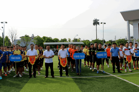 Giải bóng đá 7 người Đảng ủy Khối các Cơ quan và Doanh nghiệp Lai Châu năm 2024